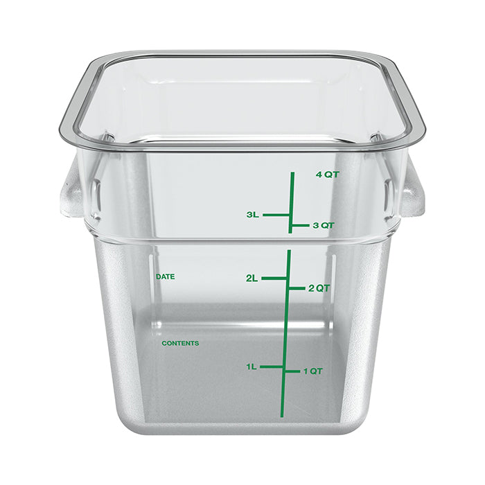 Contenedor Cuadrado 3.8 Lt 18.1X18.1X18.5 Cm
