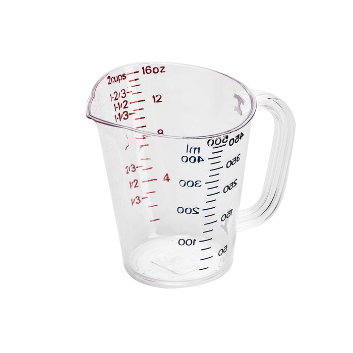 Taza Medidora De Policarbonato 16 Oz (474ml) Transparente