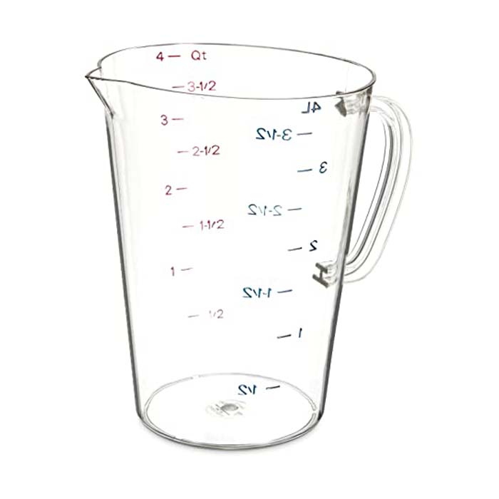 Taza Medidora 3.7 Lt Policarbonato