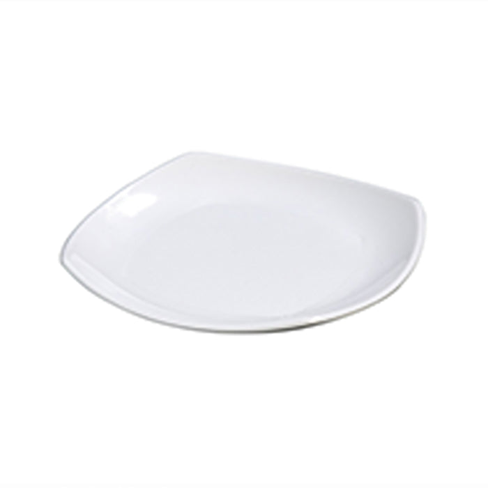 Plato Cuadrado 24 cm Blanco