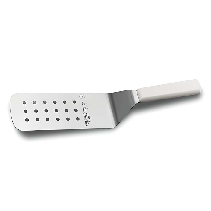 Volteador Perforado 20 cm Mango Blanco