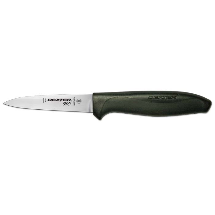 Cuchillo Mondador 9 Cm Mango Negro