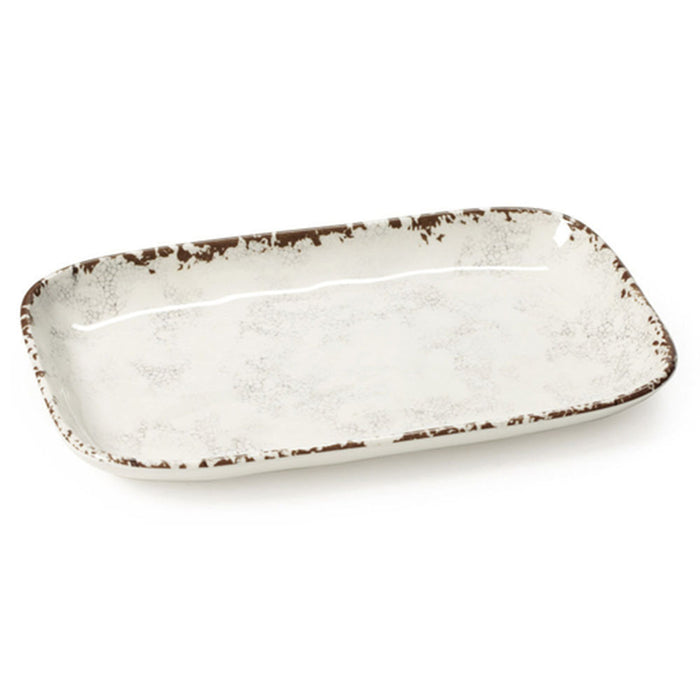 Plato Rectangular Irregular 30.5 X 19 cm Melamina French