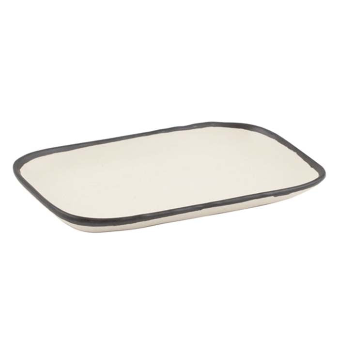 Plato Rectangular 30.5 X 19 cm Manila Pottery Market