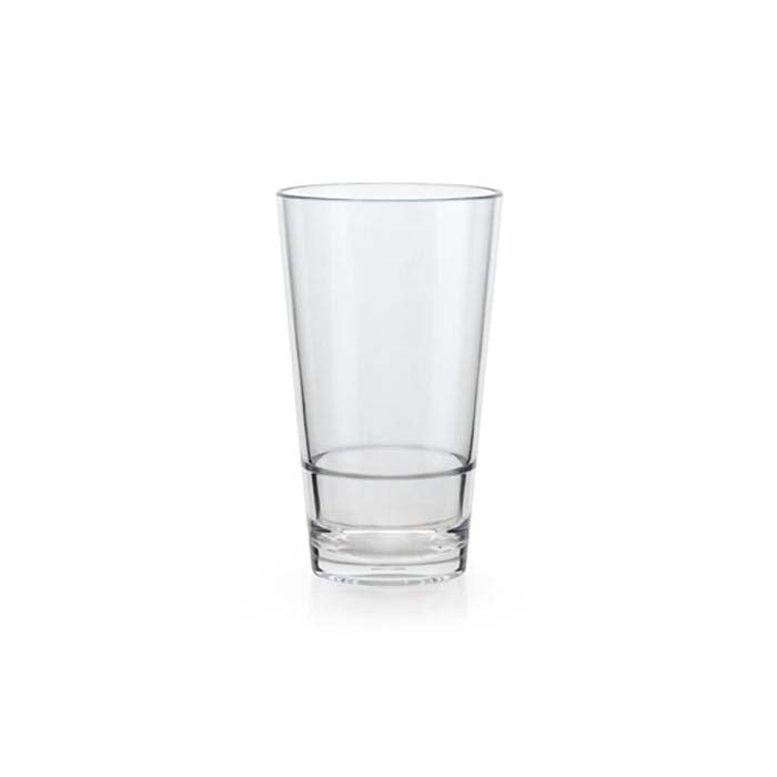 Vaso High Ball 16 Oz (474ml) Apilable San Transparente Revo