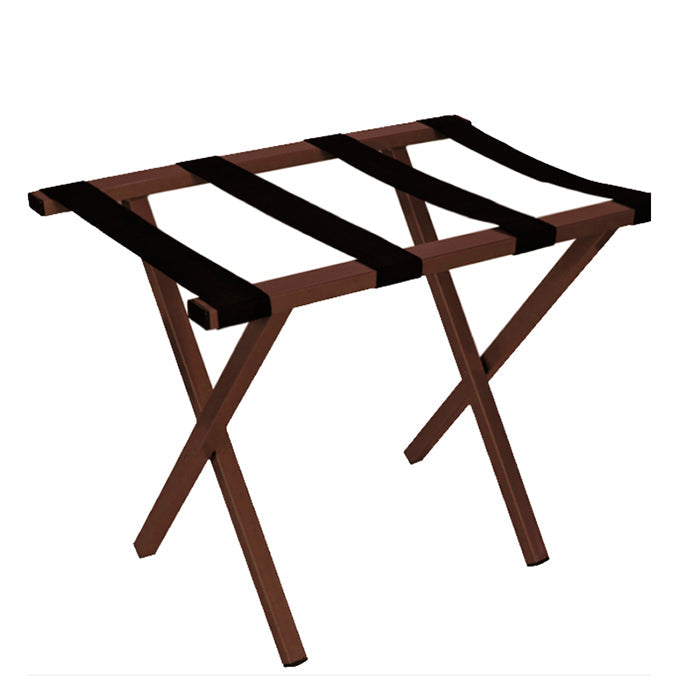 Porta Maletas Plegable 5 cm 63.5 X 40.6 X 50.8 Cm Madera Nogal