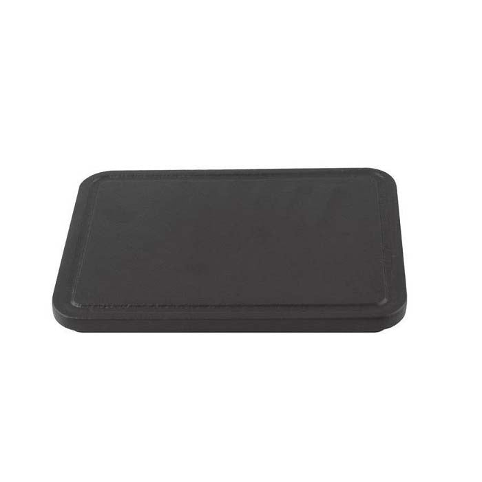 Plato Rectangular 20 X 30 cm Hierro Fundido Negro