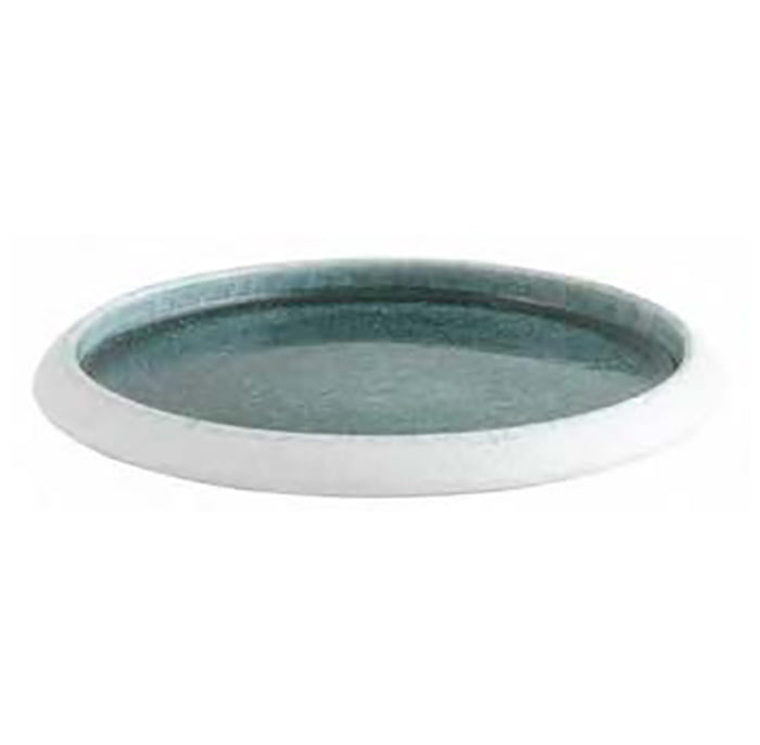 Plato Oceano Redondo Con Borde Saveurs