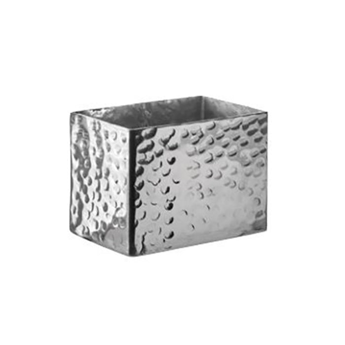 Azucarera Amartillada 7 X 4.5 X 5.5 Cm Acero Inoxidable