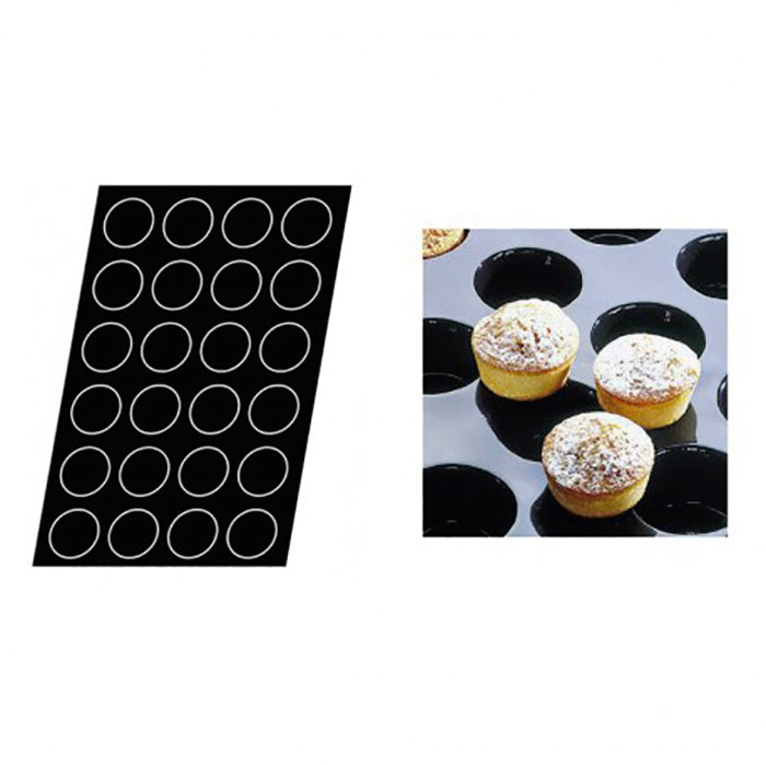 Molde Para Mini-Muffin 24 Compartimientos