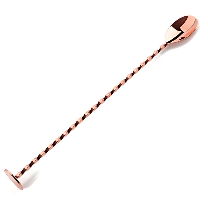 Cuchara Para Bar De 28 Cm Cobre Brillante