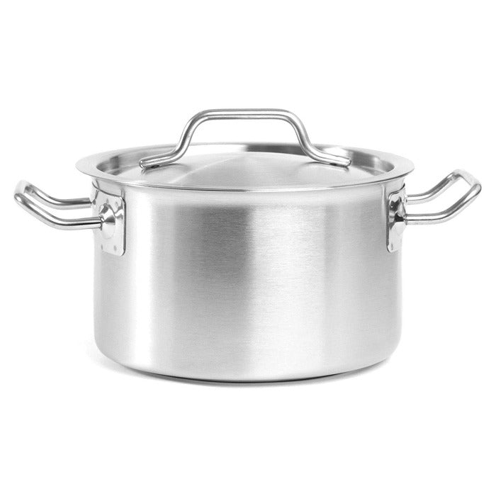 Cacerola con Tapa 1.9 Lt Acero Inoxidable