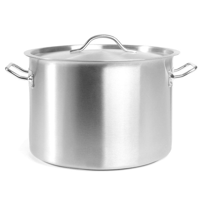 Cacerola con Tapa 17.7 Lt Acero Inoxidable