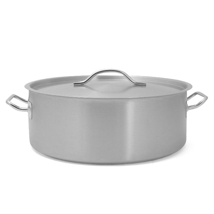 Budinera con Tapa 20 Lt Acero Inoxidable