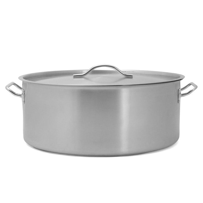 Budinera con Tapa 39.3 Lt Acero Inoxidable
