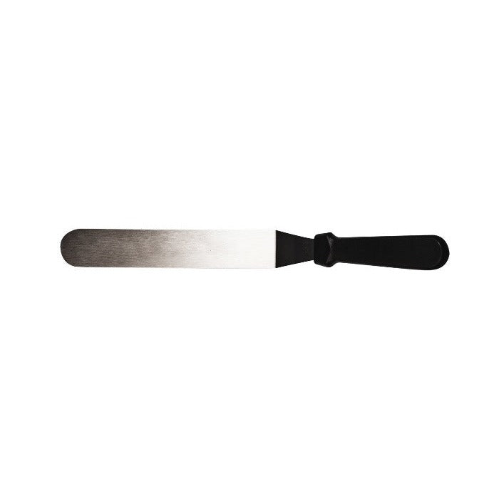 Espatula Pastelera 25 cm Mango Plastico Negro