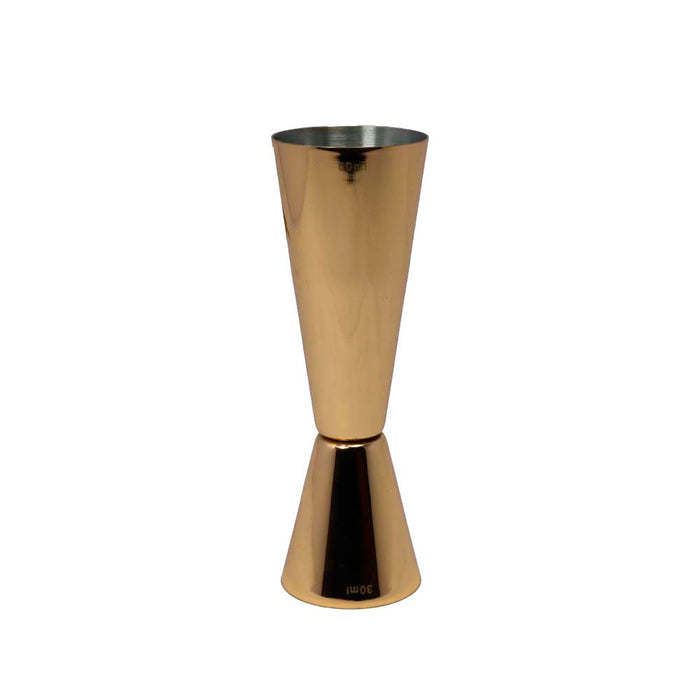 Jigger 1 - 2 Oz (60ml) Acero Inoxidable Color Oro