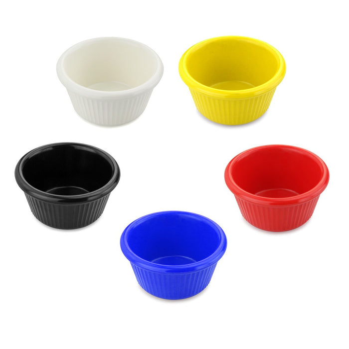 Ramekin 3 Oz (89ml) Melamina Negra
