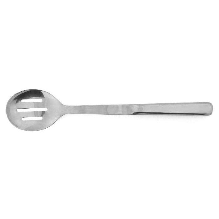 Cuchara Servicio Ranurada  30.5 cm Acero Inoxidable