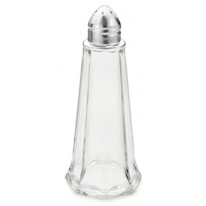 Salero Catedral De Vidrio 1 Oz (30ml) Tapa Acero Inoxidable