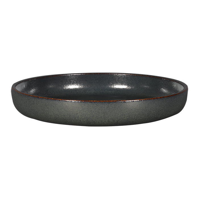 Plato Plano Con Borde Alto 16 cm Verde Caldera Ease