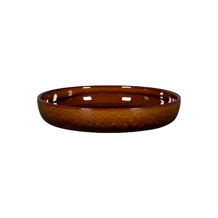 Plato Plano Con Borde Alto 16 cm Cafe Honey Ease — ProEpta