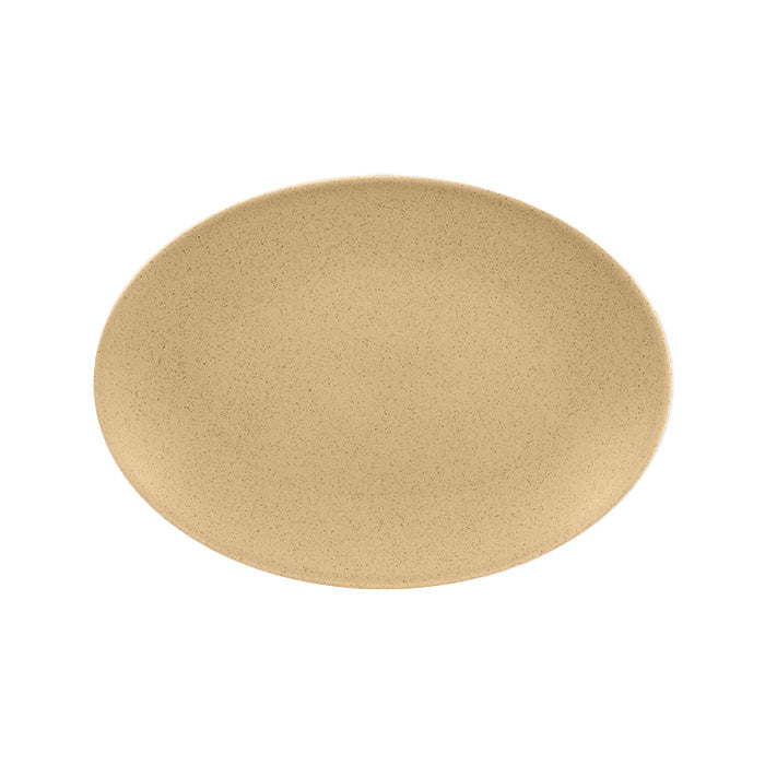 Plato Oval 32 X 23 Cm Almond Genesis Mate