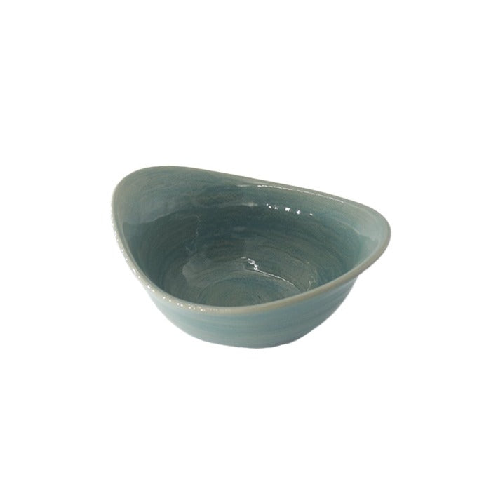Bowl Hondo Organico 10 1/2 Oz (311ml) Turquesa Sapphire Spot