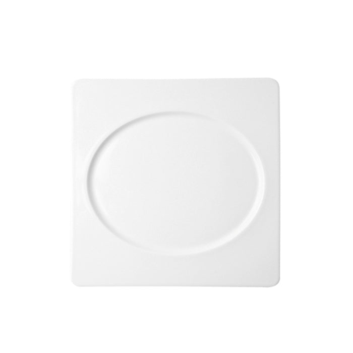 Plato Cuadrado Peppermint 30 cm Ivory All Spice