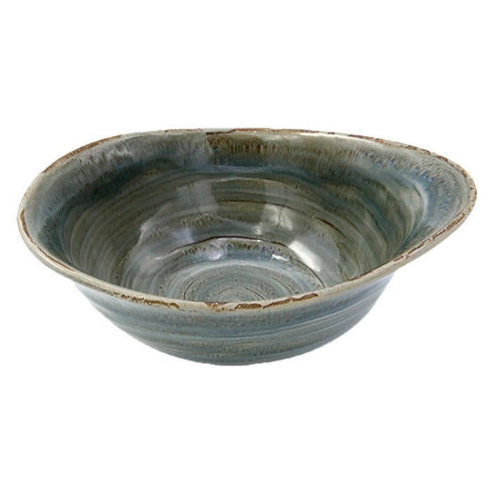 Bowl Hondo Organico 17 1/2 Oz (518ml) 18 cm Topo Peridot Spot