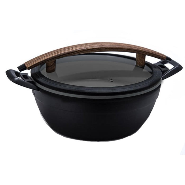 Chafer Redondo Con Mango De Madera