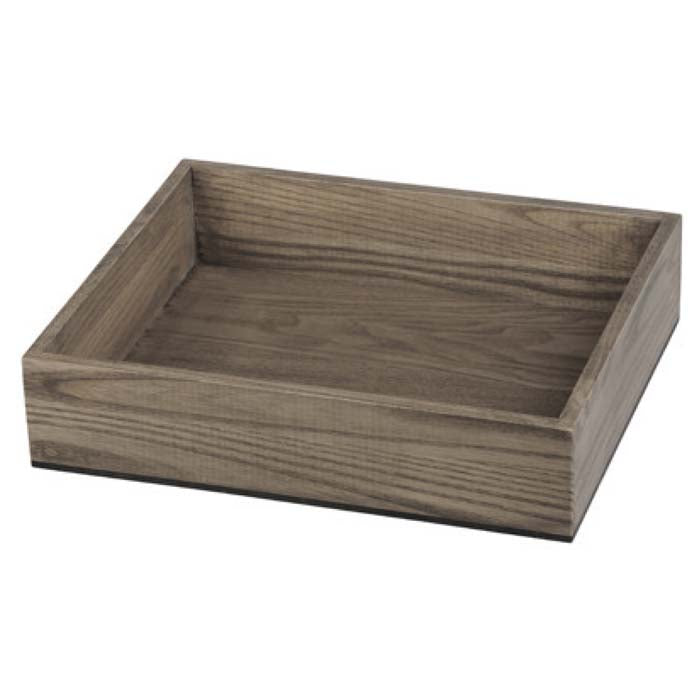 Charola Rectagular De Madera 32.5 X 26.5 Cm T Collection