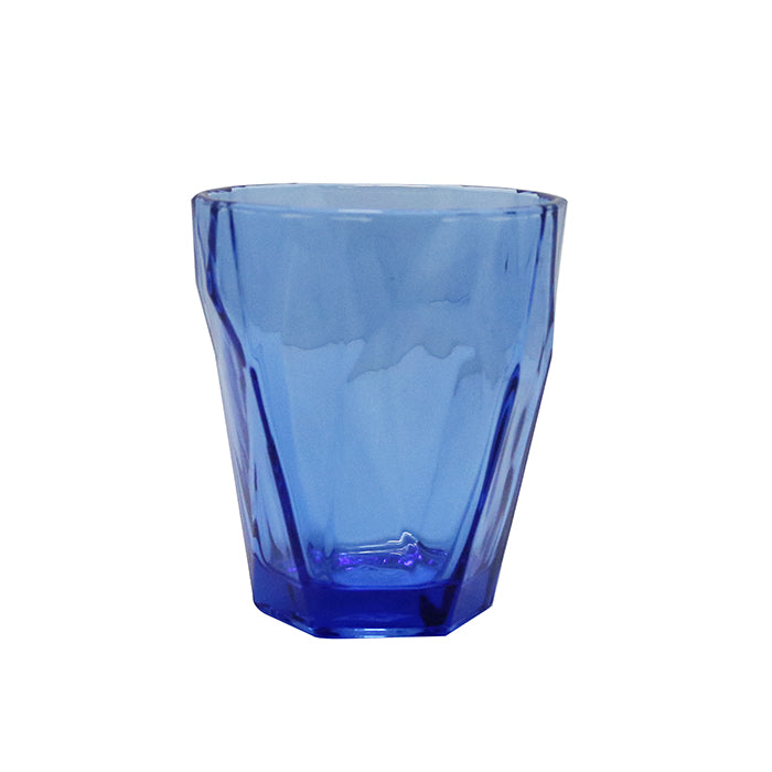 Vaso Old Fashion 9 2/5 Oz (267ml) Azul Fractal