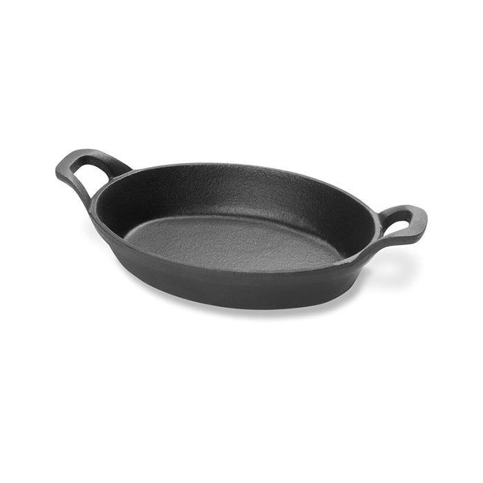 Cazuela Ovalada De Hierro Fundido 25.4 Oz (751ml) 20.6 X 15.3 X 4.3 Cm