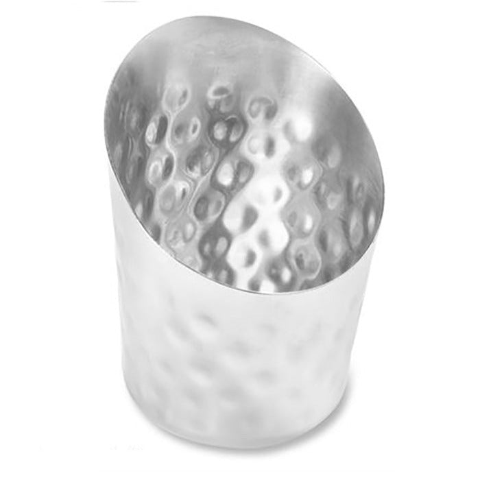 Vaso Para Guarnicion Angular Acabado Martillado 91 Oz (2692ml)