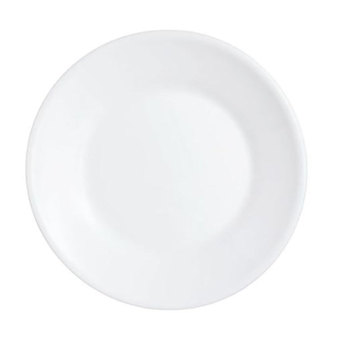 Plato Trinche 15.5 cm Vidrio Templado Opal Restaurant White