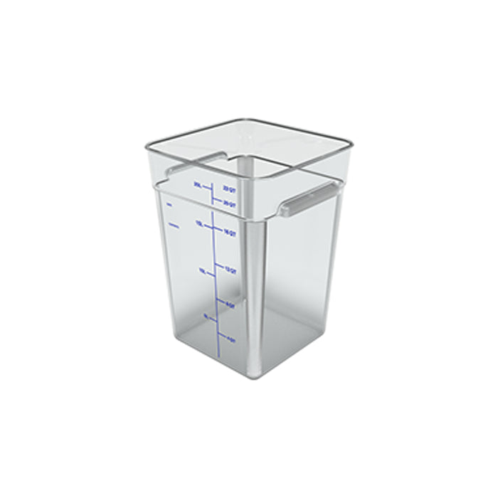 Contenedor Cuadrado 20.8 Lt 28.2X28.2X40 Cm