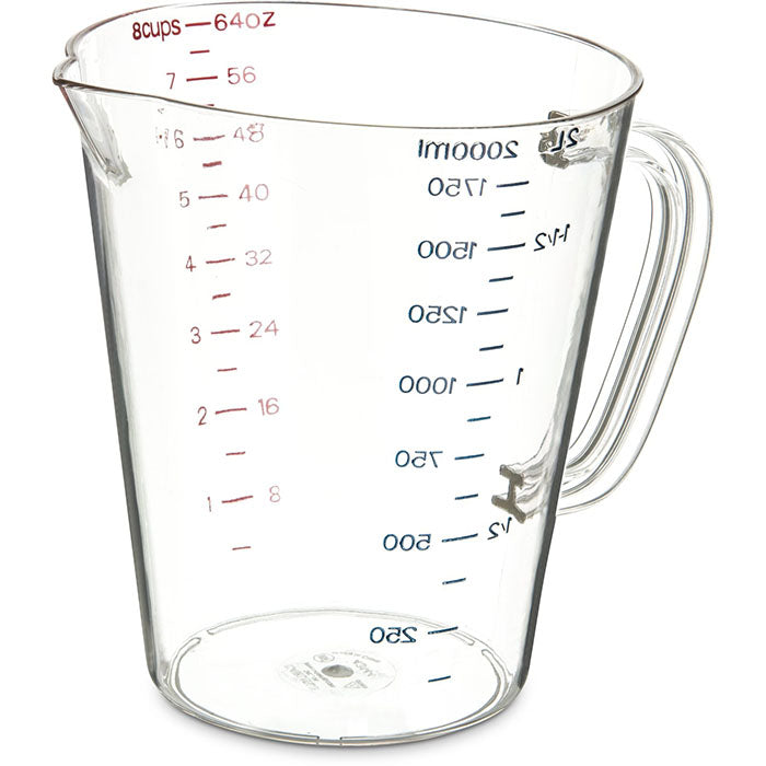 Taza Medidora 64 Oz (1893ml) Policarbonato
